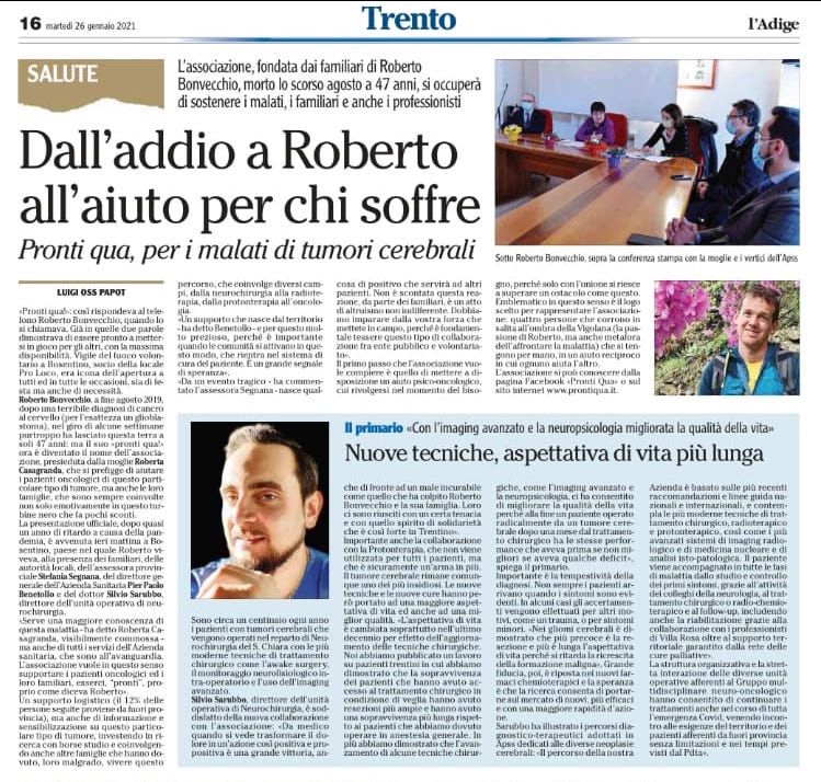 Adige - 26 gennaio 2021