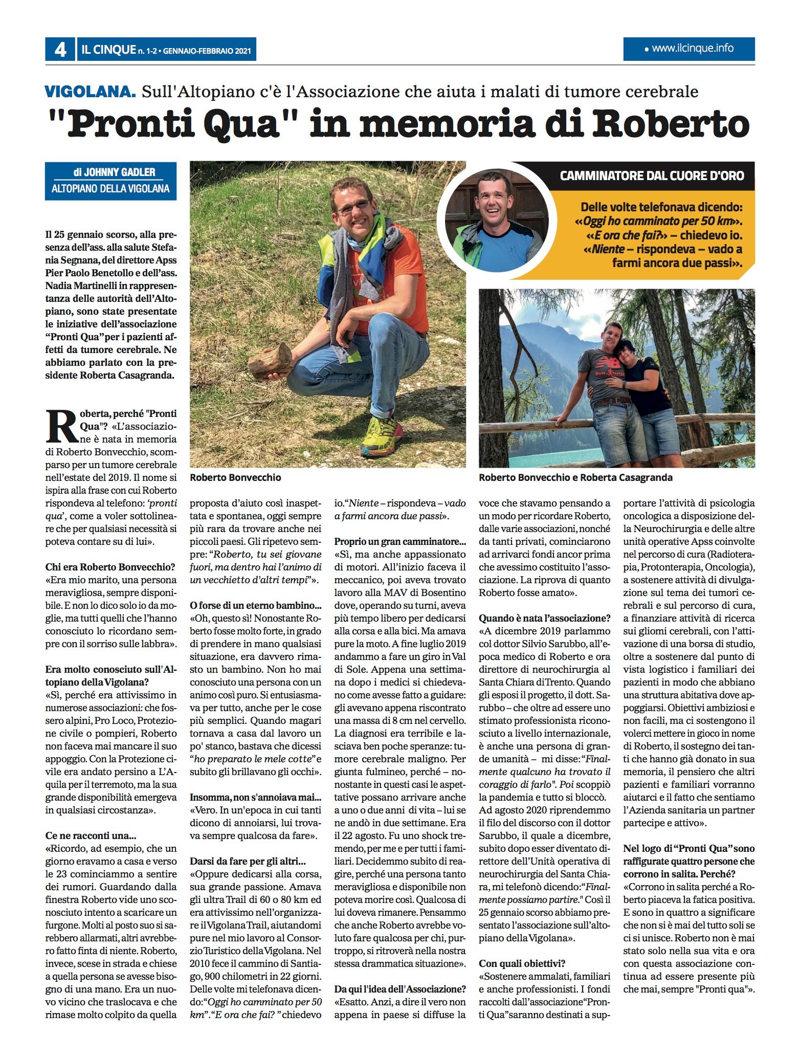 Il Cinque - febbraio 2021